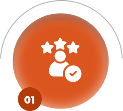 Rating and verification icon